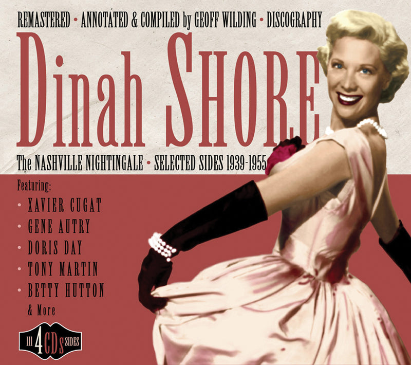 Dinah Shore - The Nashville Nightingale: Selected Sides 1939-1955 (CD)