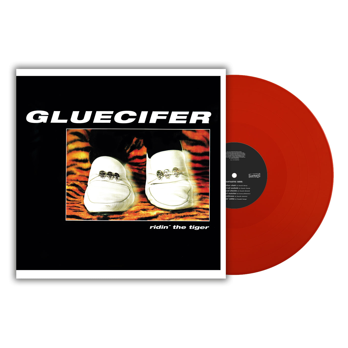 Gluecifer - Ridin' the Tiger (Orange Vinyl) (LP)