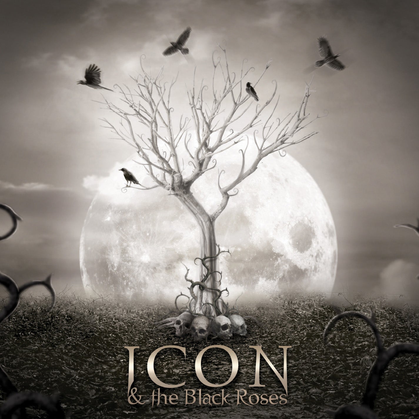 Icon & The Black Roses - Thorns (CD)