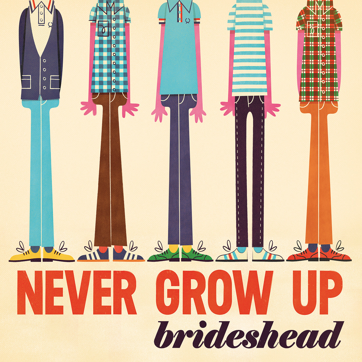 Brideshead - Never Grow Up (CD)