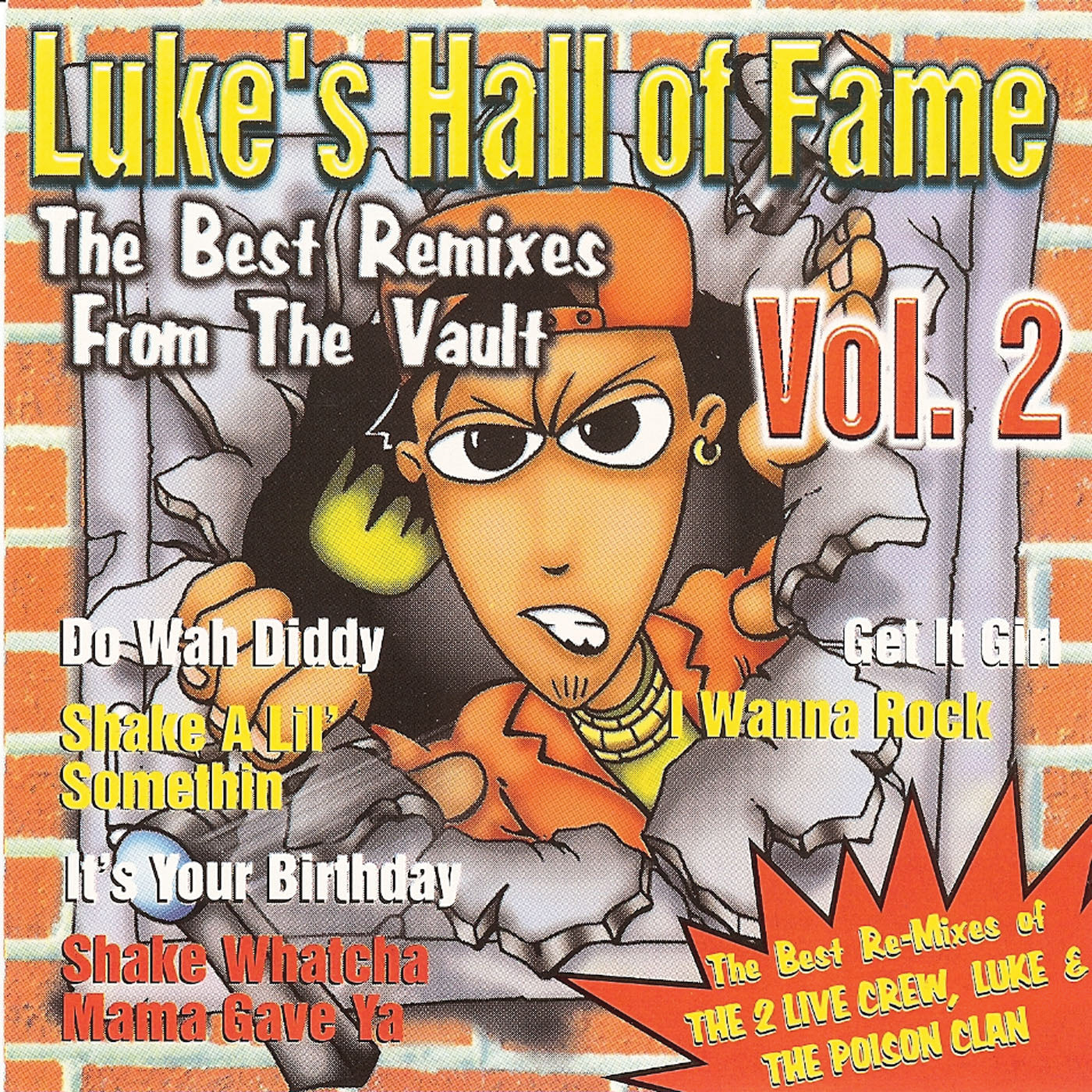 Luke's Hall of Fame Volume 2 (clean) (CD)