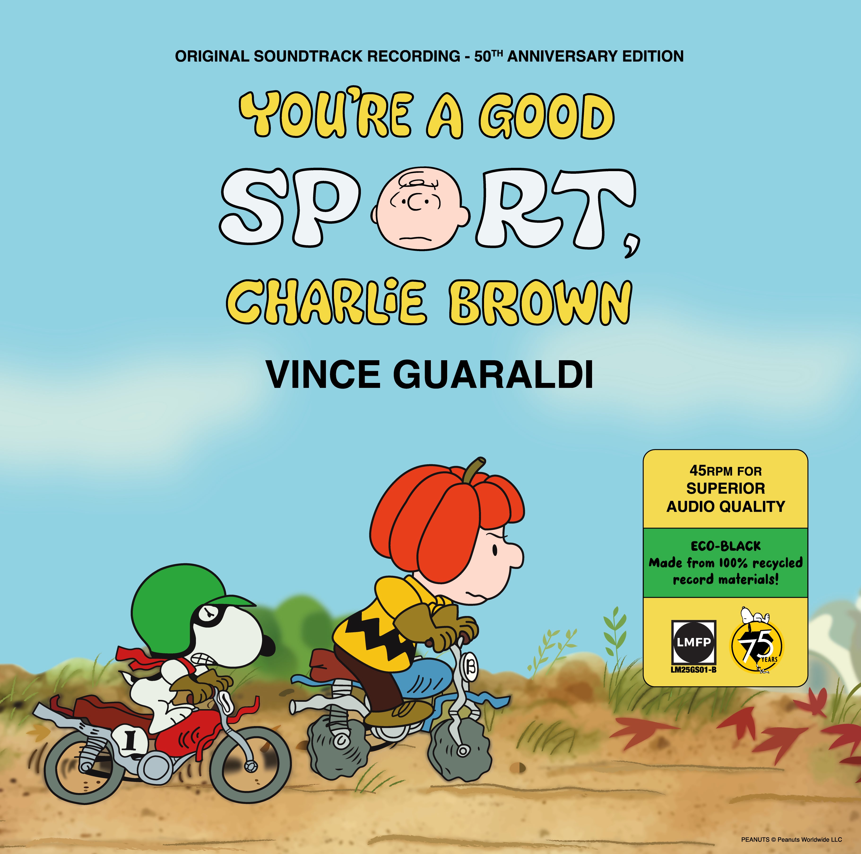Vince Guaraldi - You're A Good Sport, Charlie Brown (45 RPM Eco-Black