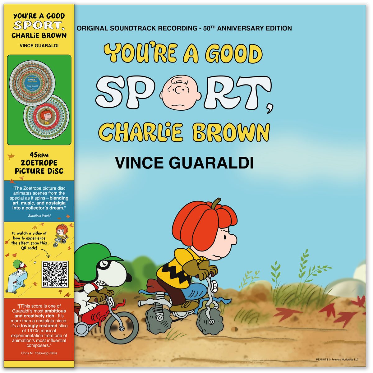 Vince Guaraldi - You're A Good Sport, Charlie Brown (45 RPM Zoetrope Vinyl) (LP)