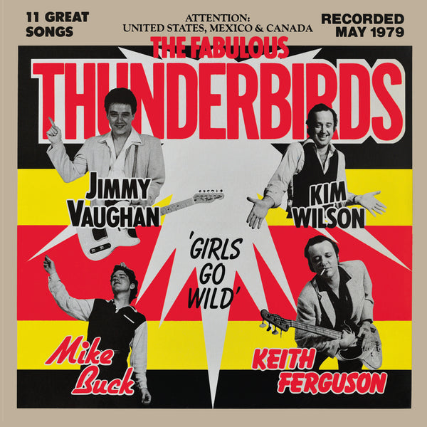 The Fabulous Thunderbirds Girls Go Wild (2026 Remaster) CD | The