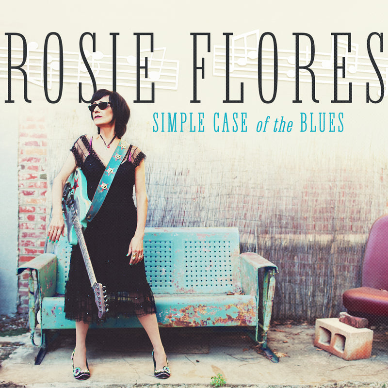 Rosie Flores - Simple Case Of The Blues (Blue Vinyl) (LP)