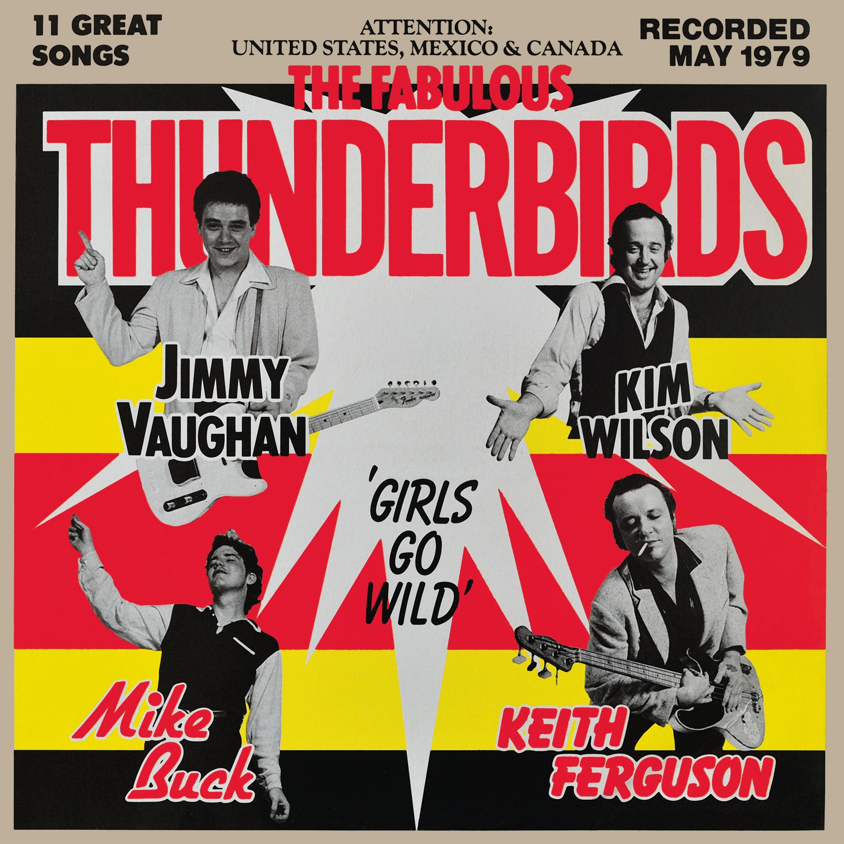 The Fabulous Thunderbirds - Girls Go Wild (Blue Vinyl) (LP)