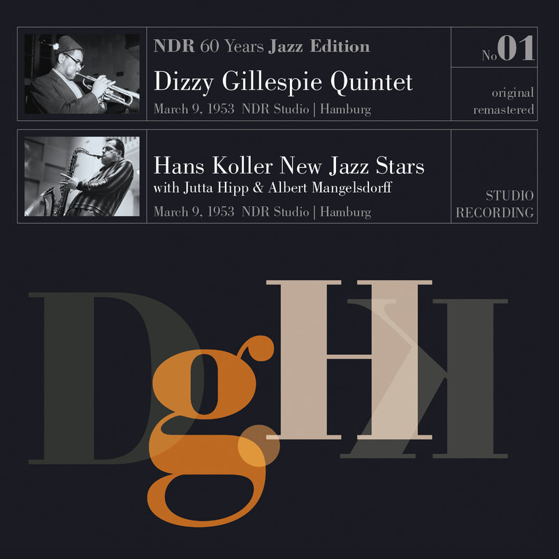 Dizzy Gillespie & Hans Koller New Jazz Stars - NDR 60 Years Jazz Edition No01 (LP)