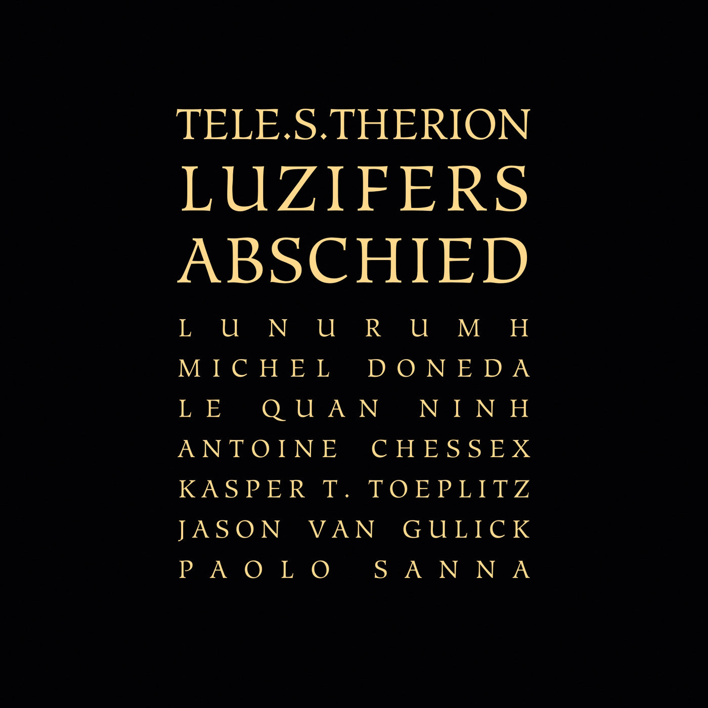 TELE.S.THERION - Luzifers Abschied (CD)