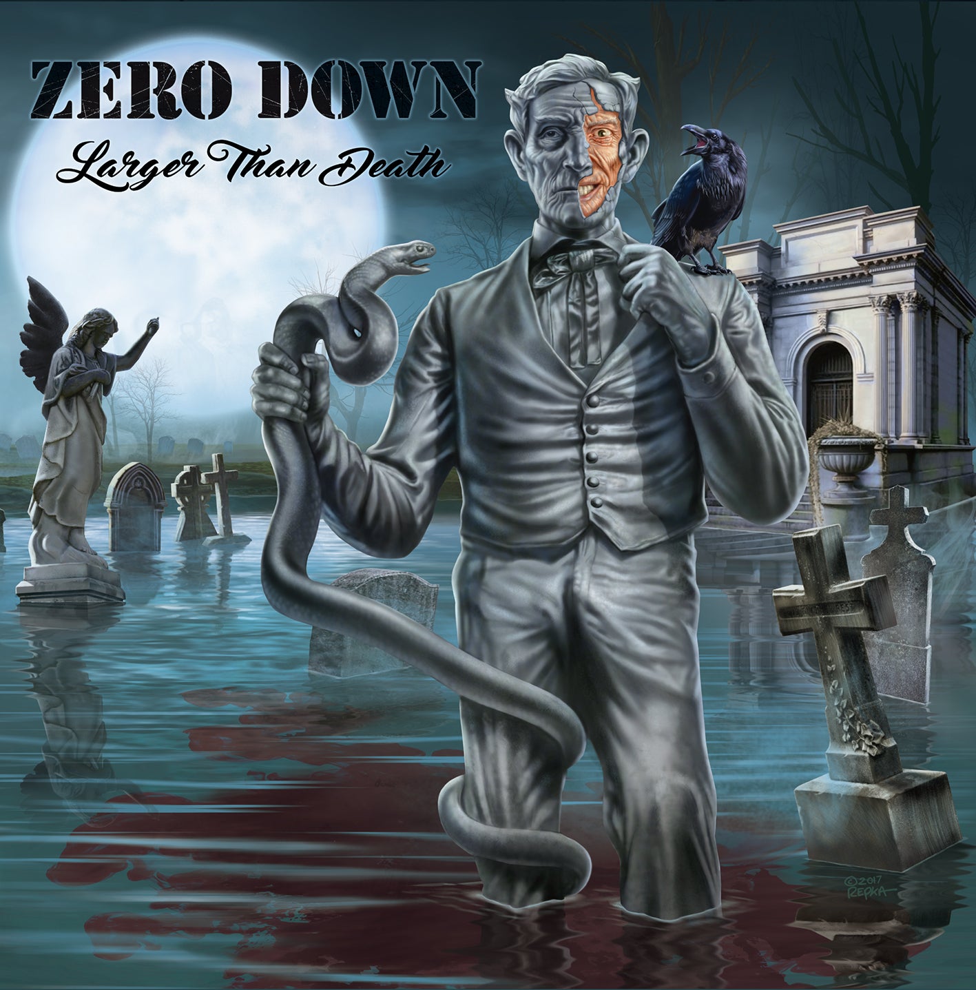 Zero Down - Larger Than Death (LP)