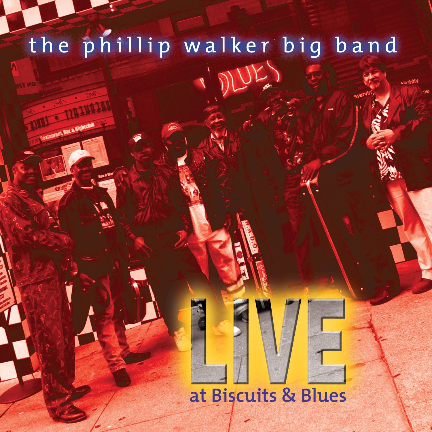 Phillip Walker - Phillip Walker Big Band: Live At Biscuits & Blues (CD)
