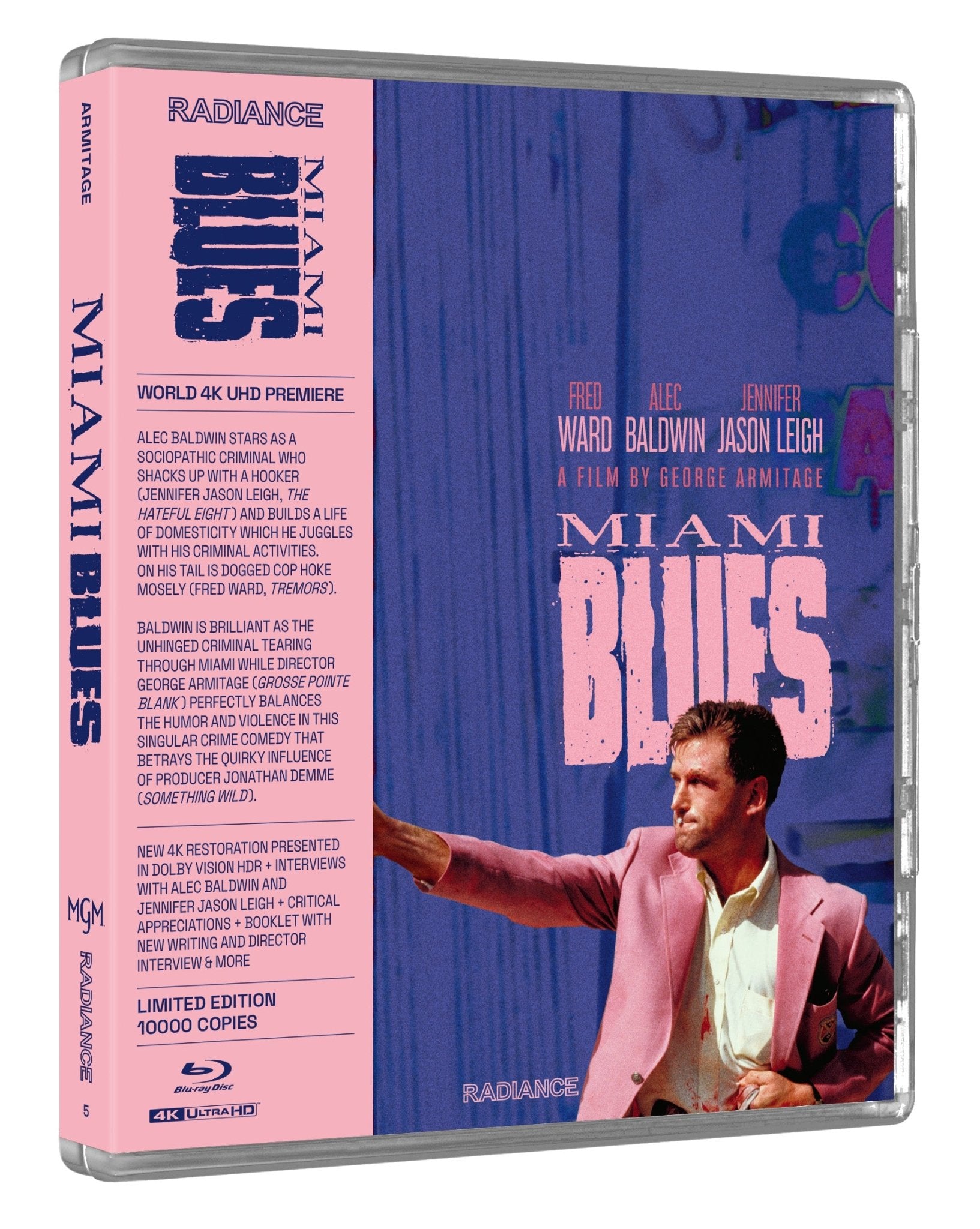 Miami Blues (Limited Edition) (4K Ultra HD + Blu-ray) | Radiance