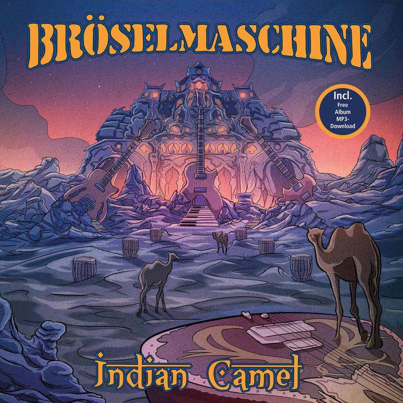 Broeselmaschine - Indian Camel (Black Vinyl + Download Code) (LP)