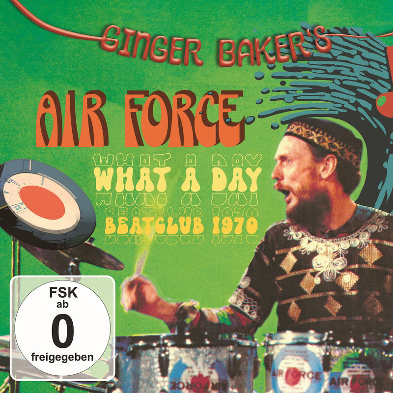 Ginger Baker's Air Force - What A Day (Beatclub 1970) (DVD/CD)