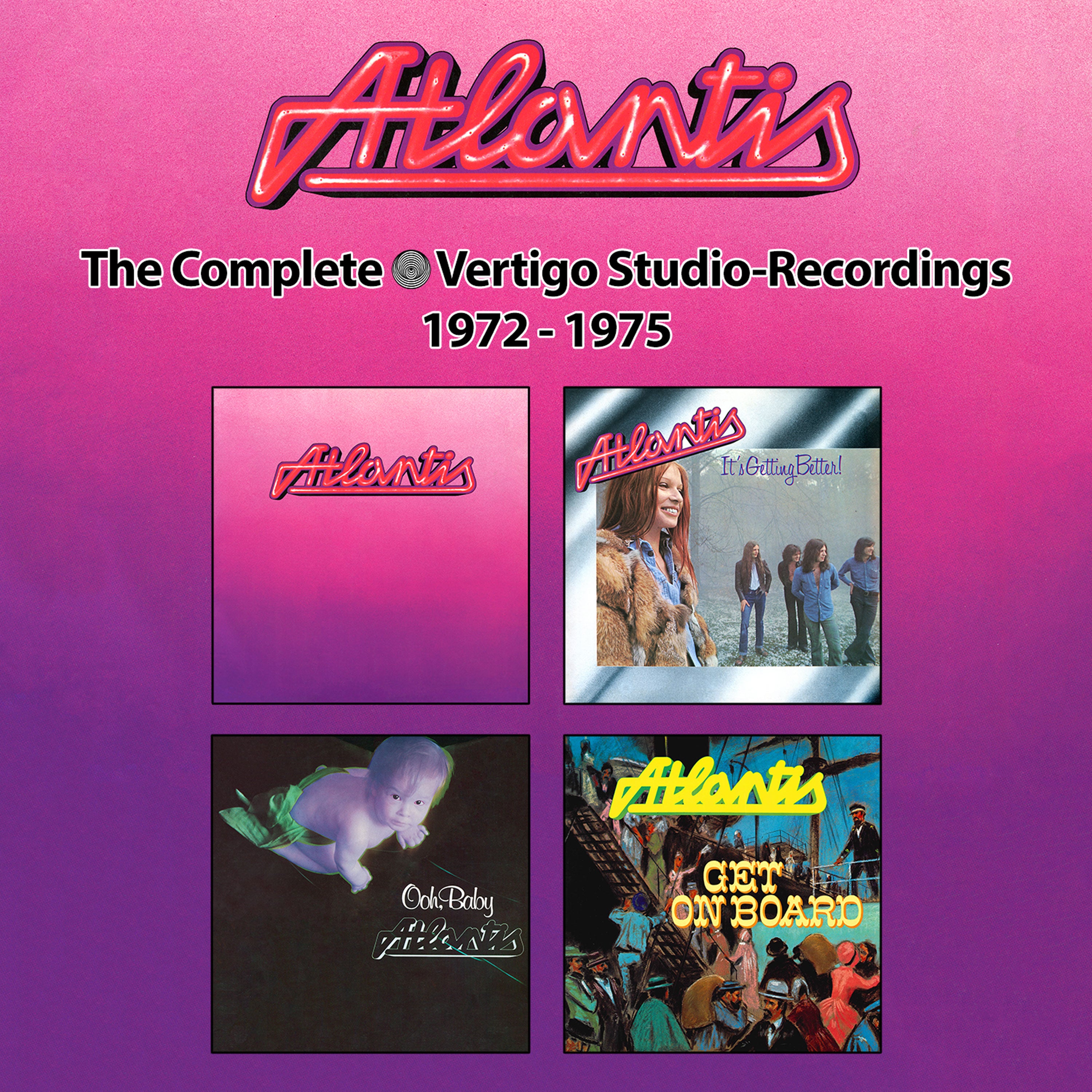 Atlantis - Get On Board: The Complete Vertigo Recordings 1972-1975 (CD)