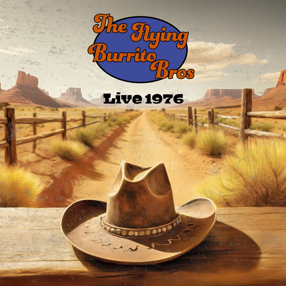 Flying Burrito Brothers - Live 1976 (LP)