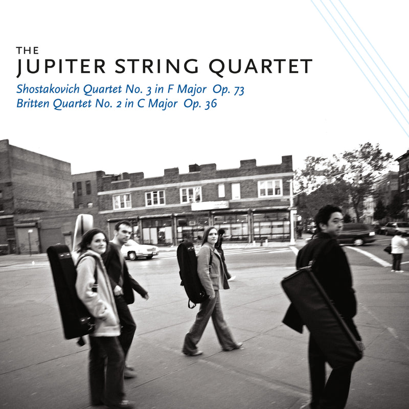 Jupiter String Quartet - Shostakovich & Britten Quartets (CD)