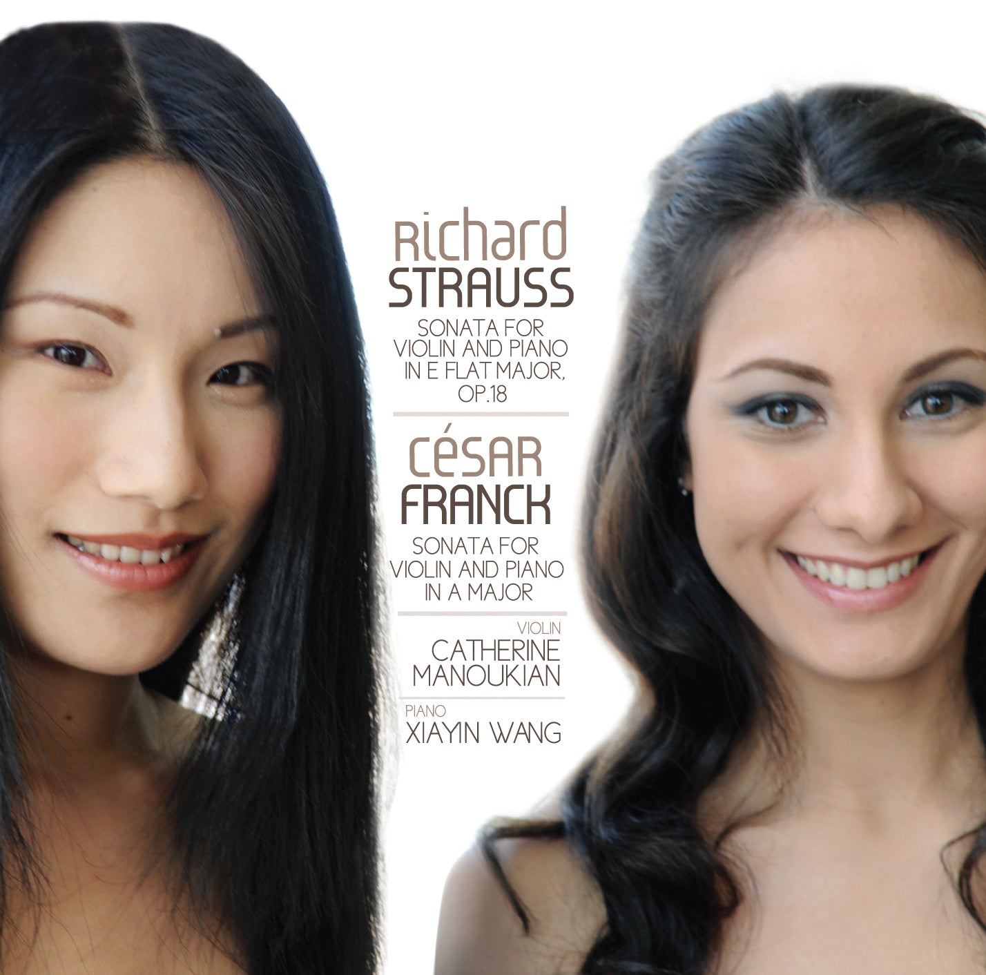 Catherine Manoukian - Strauss & Franck Violin Sonatas (CD)