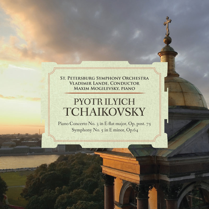 St. Petersburg Orchestra - Tchaikovsky Piano Concerto 3 (CD)