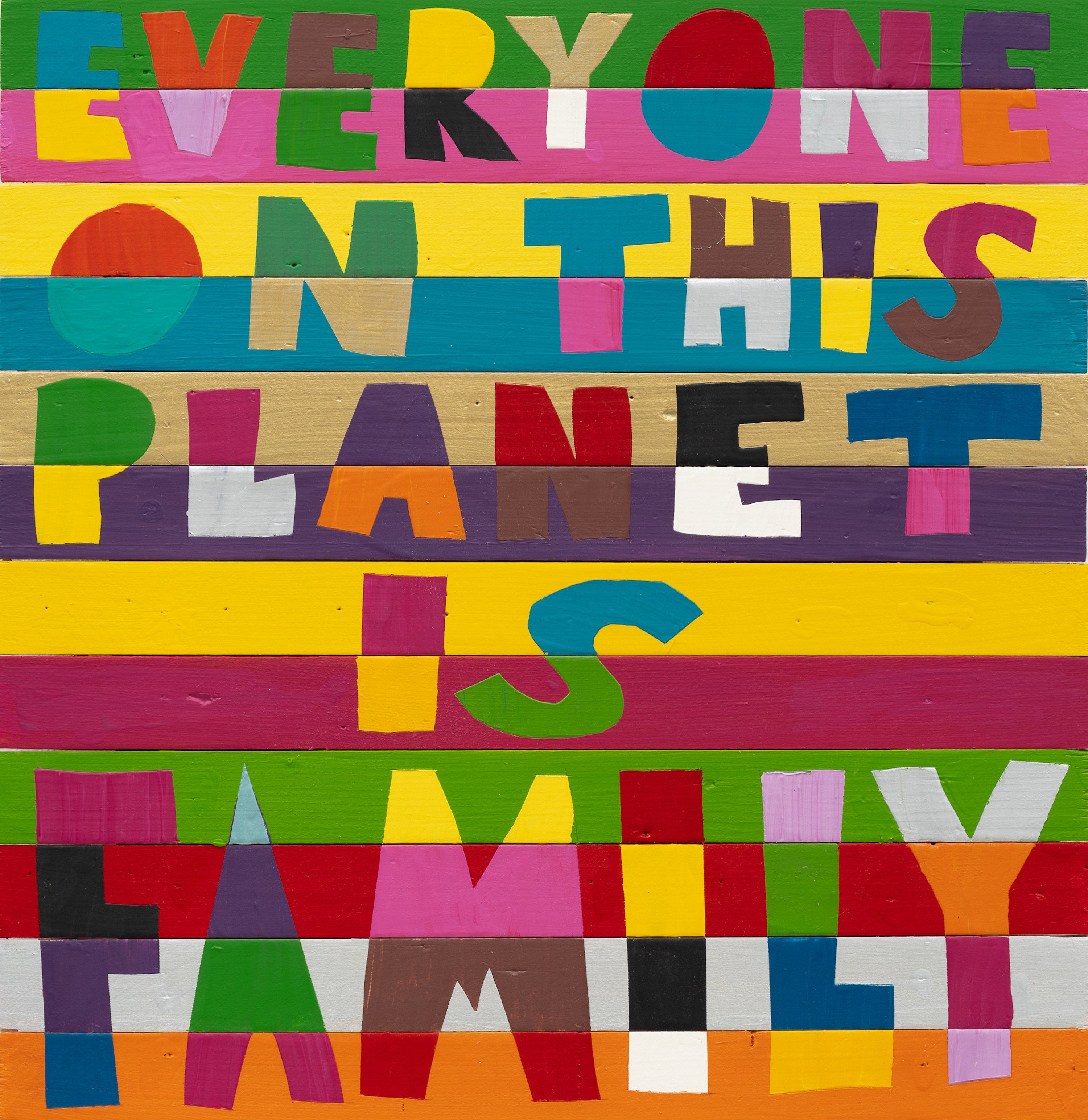 Larry Peace-Love Yes - Everyone On This Planet Is Family (LP)