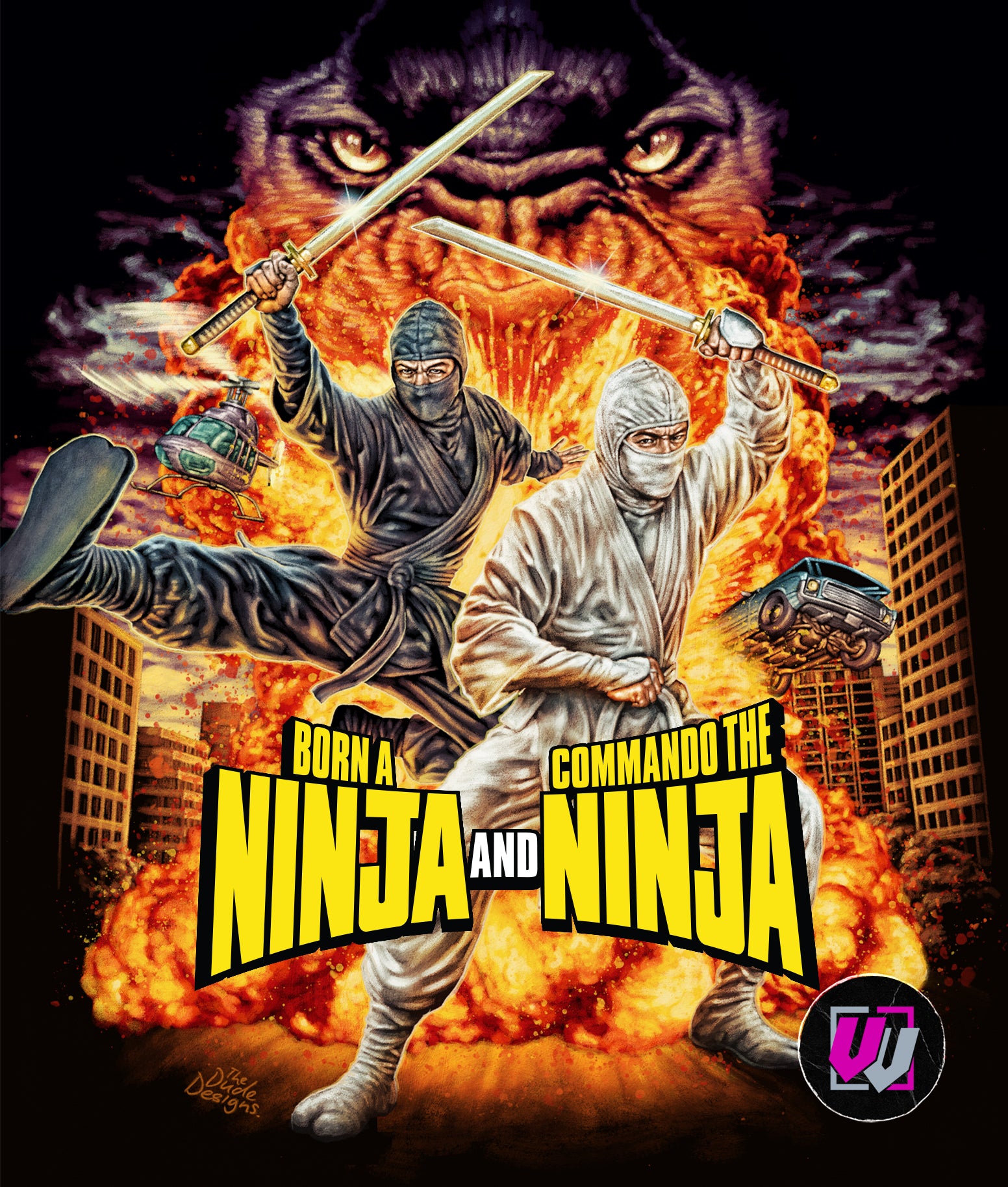 Born A Ninja/ Commando The Ninja Double Feature [Visual Vengeance Collector's Edition] (Blu-ray)