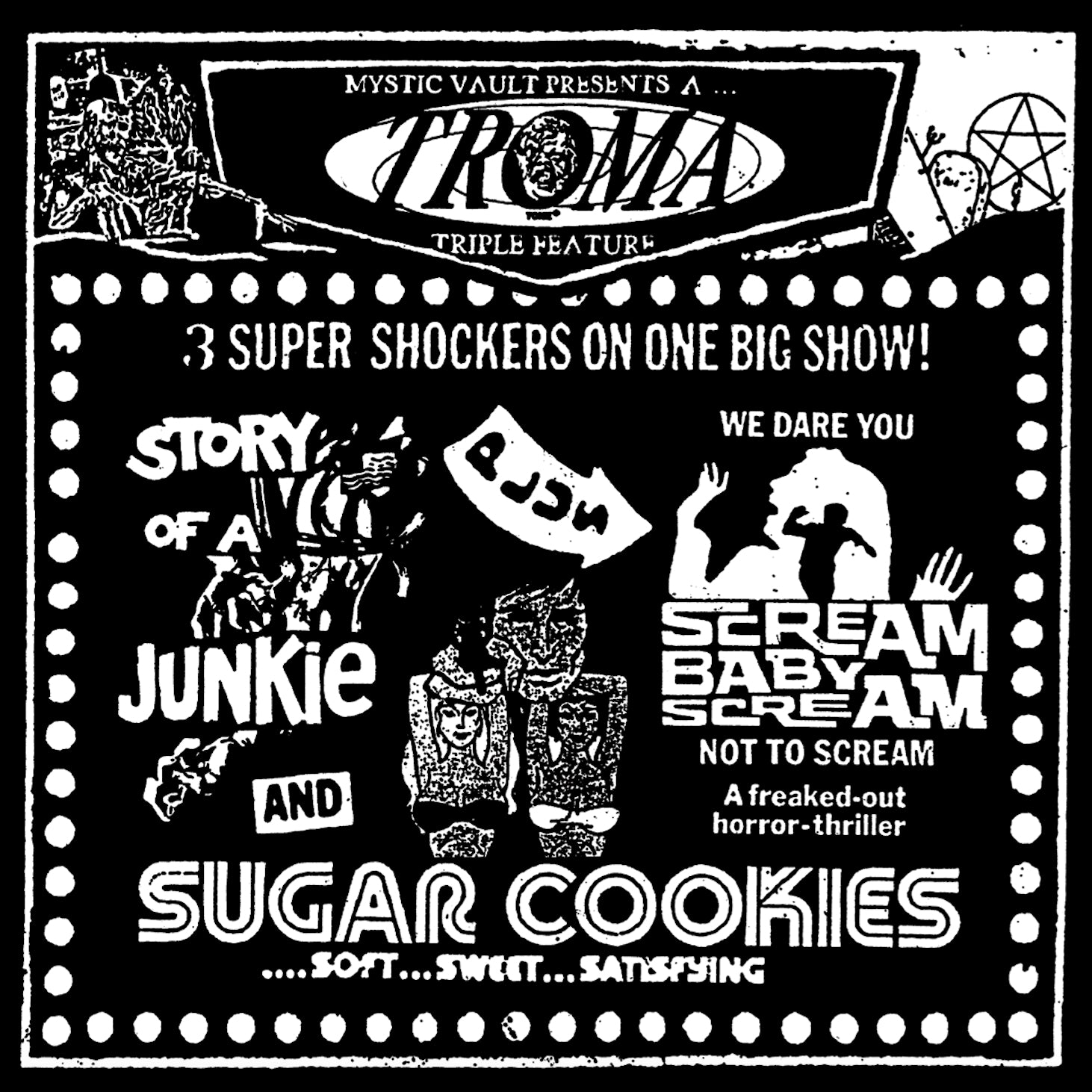 Troma Triple Feature Original Motion Picture Soundtrack Compilation [Limited Edition] (LP)