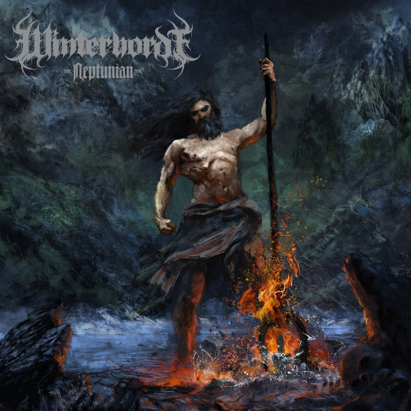 Winterhorde - Neptunian (Trans Green Marbled 2LP) (LP)