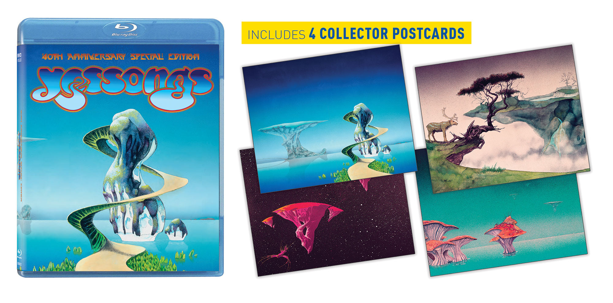 Yes - Yessongs (with Collector Postcards) (Blu-ray)