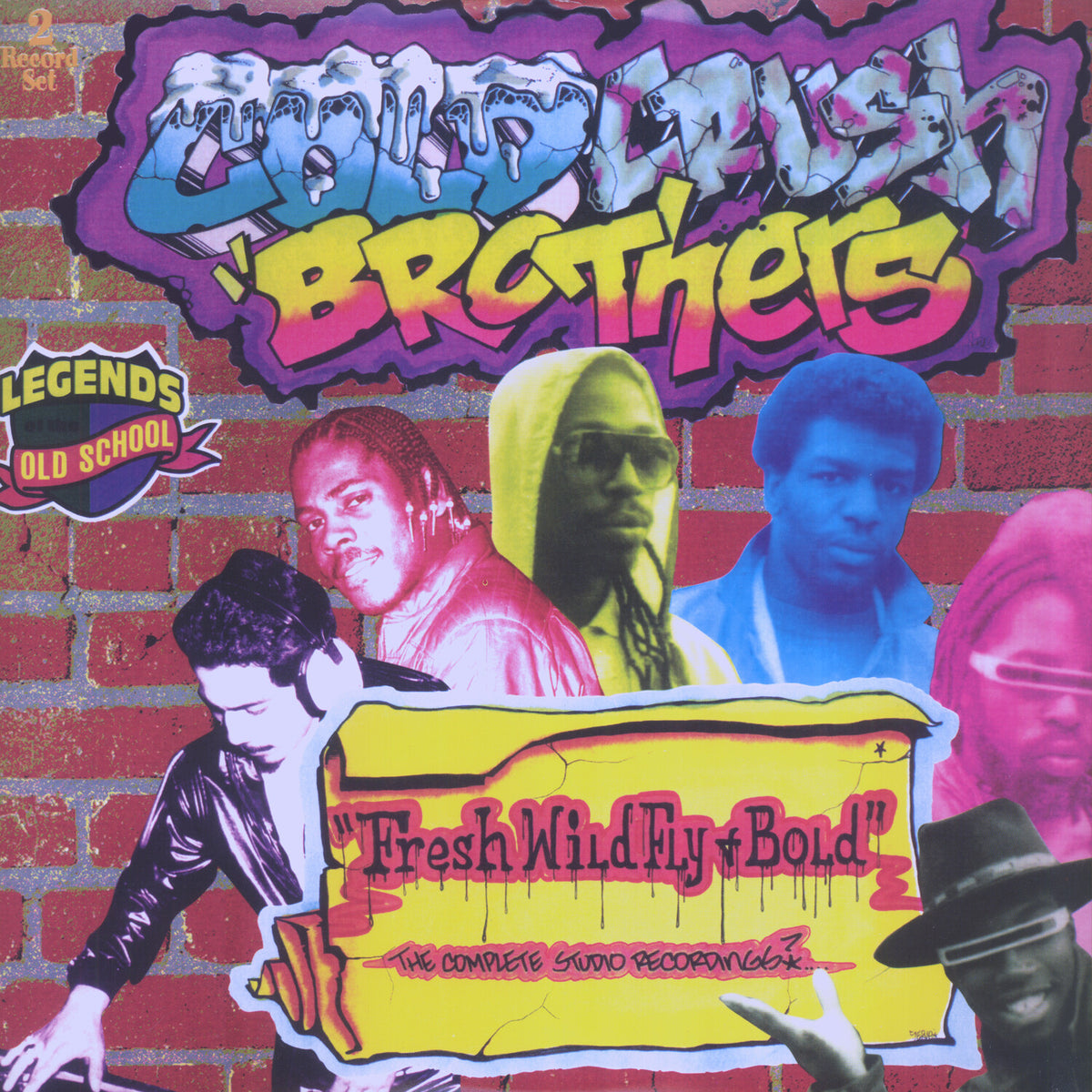 Cold Crush Brothers - Fresh, Wild, Fly & Bold (Black Vinyl) (LP)