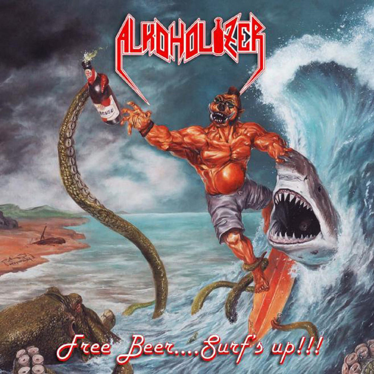 Alkoholizer - Free Beer Surf's Up! (CD)