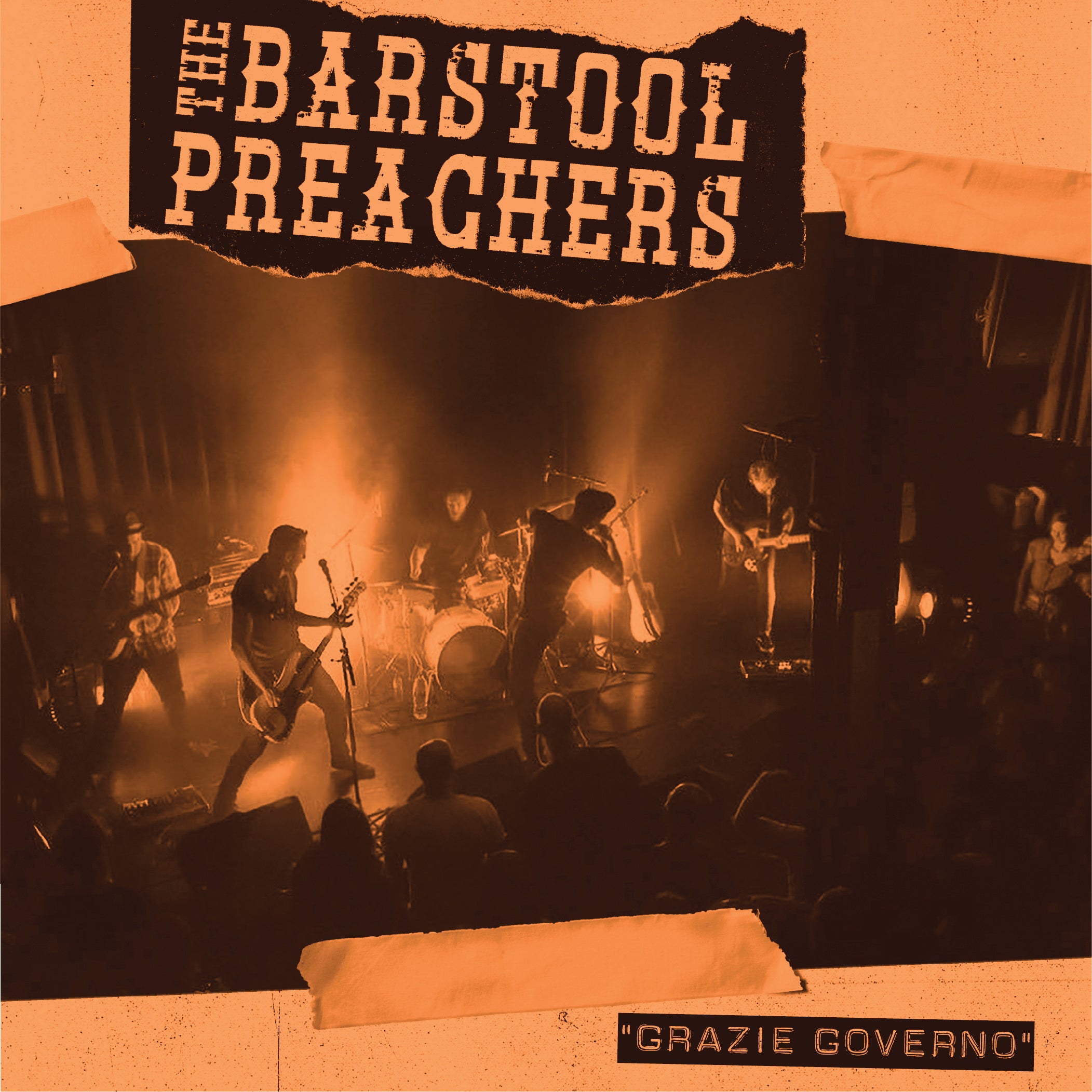 The Barstool Preachers - Grazie Governo / Drive (orange Vinyl) (7 INCH)