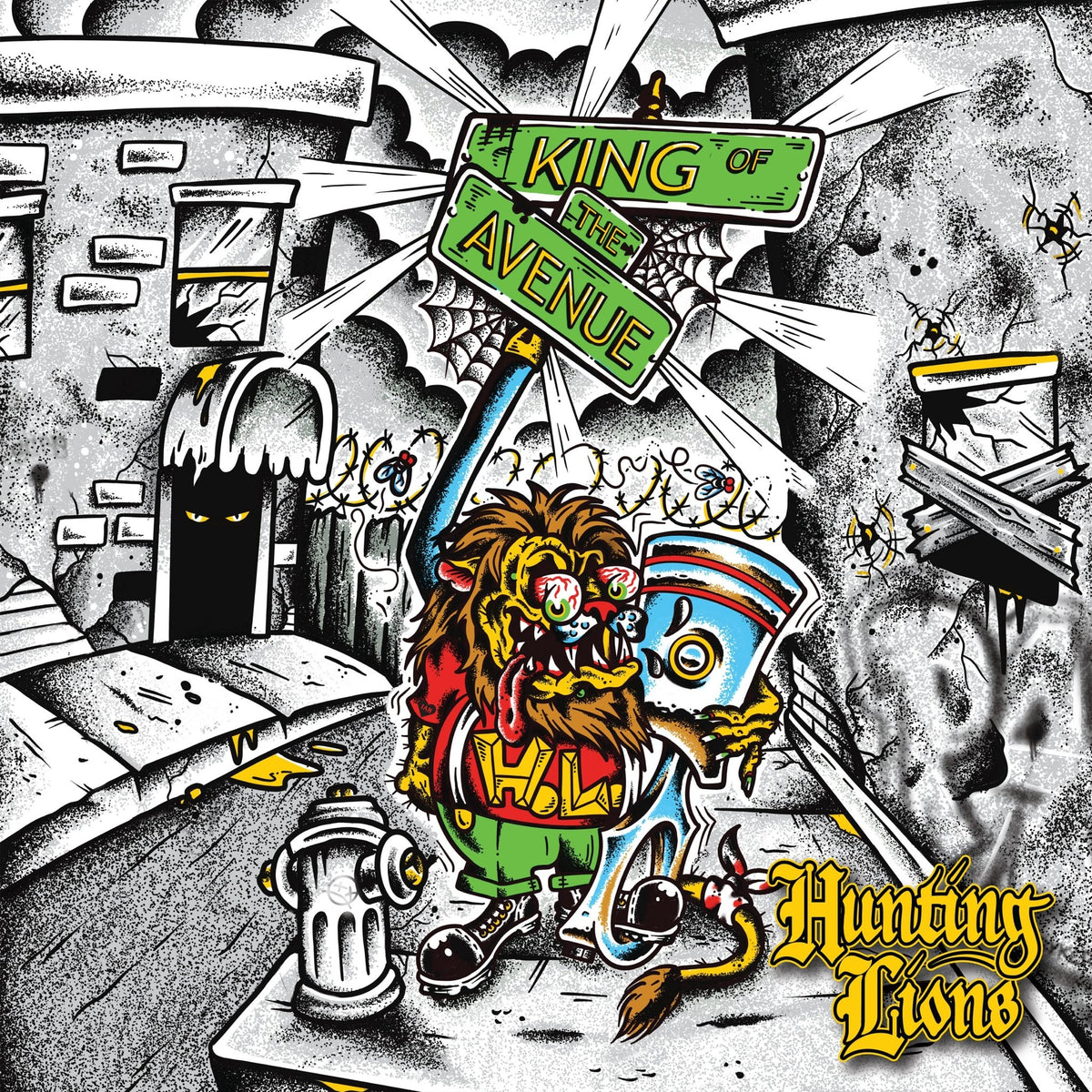 Hunting Lions - King Of The Avenue (LP)