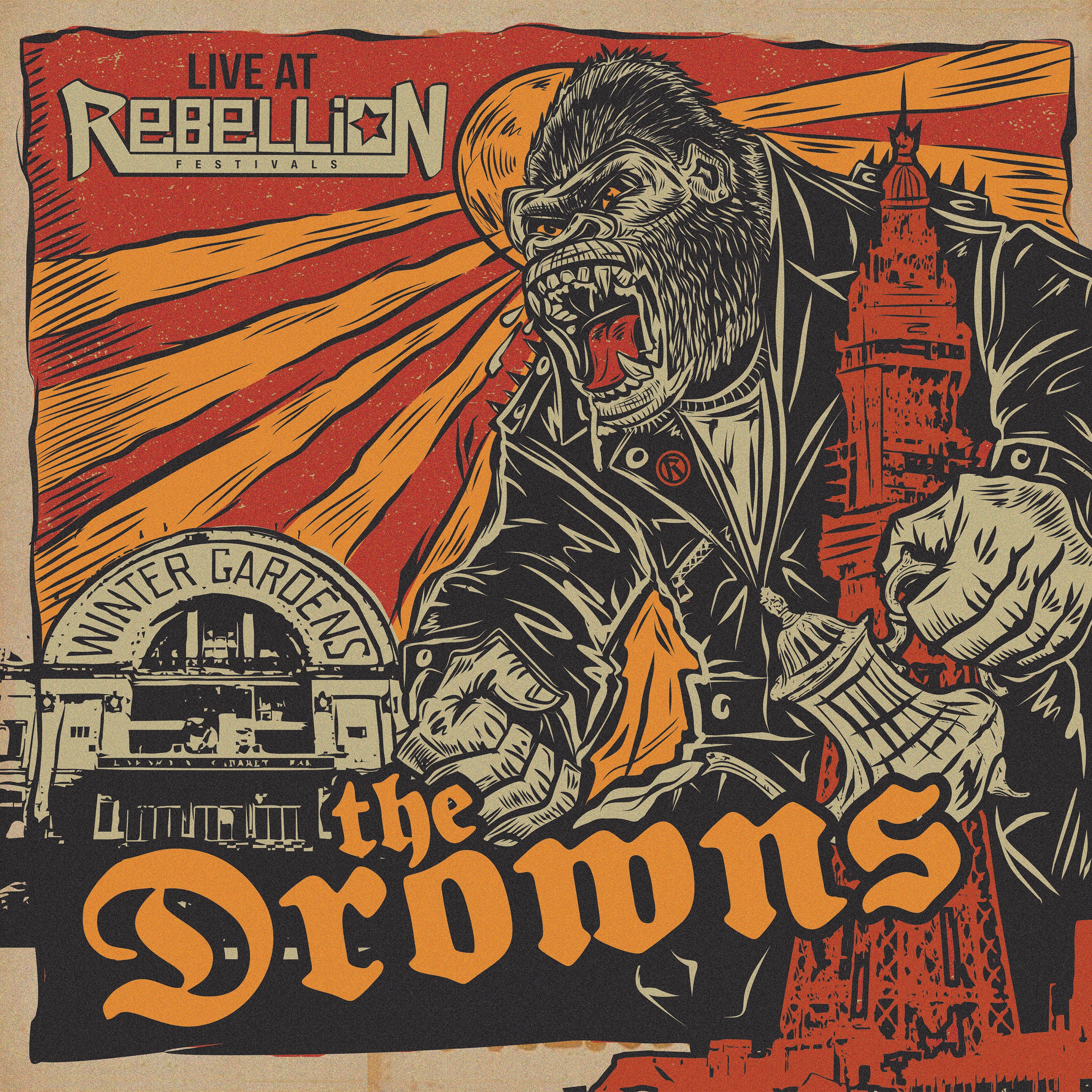 The Drowns - Live At Rebellion (LP)