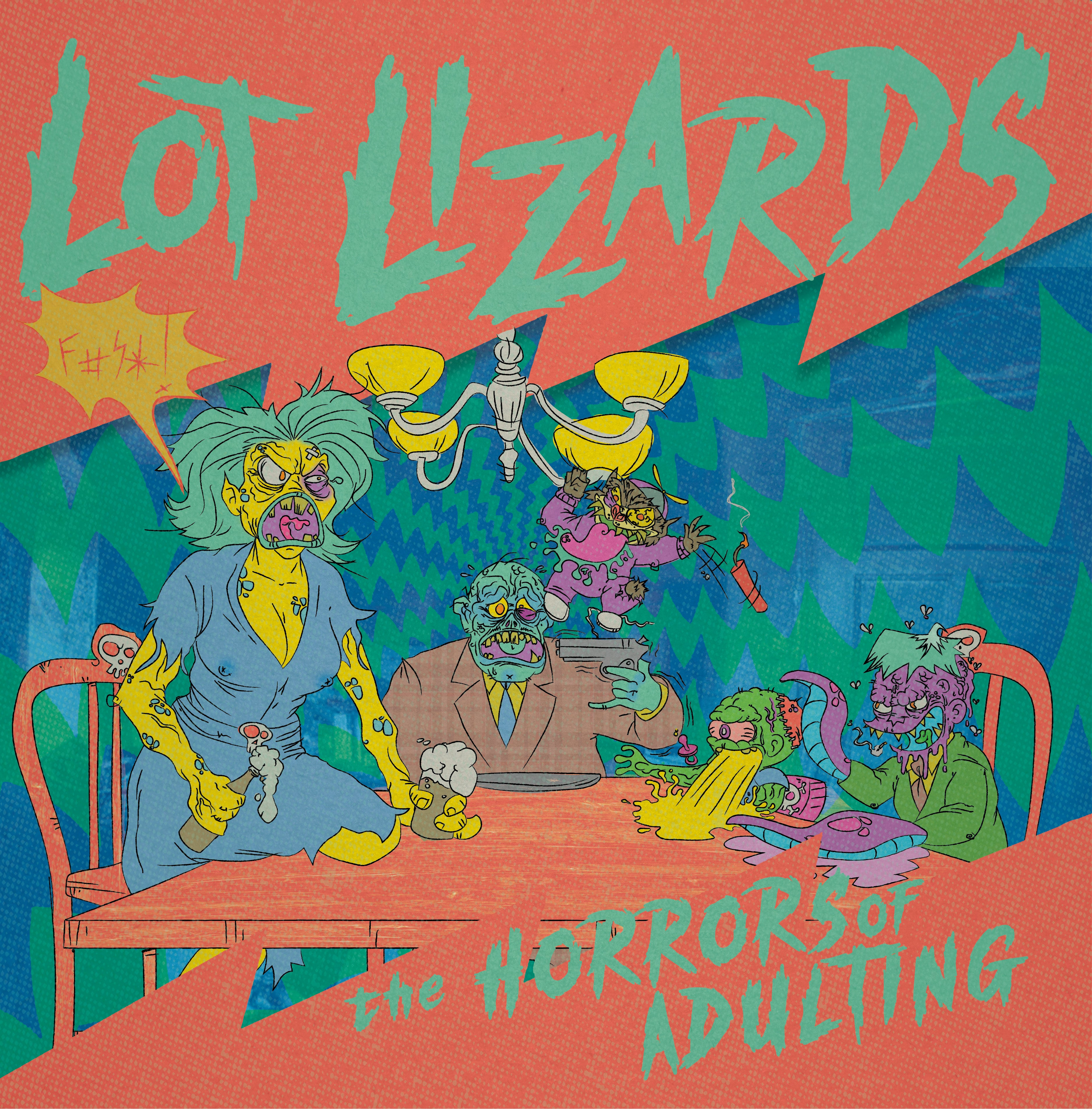 Lot Lizards - The Horrors Of Adulting (CD)