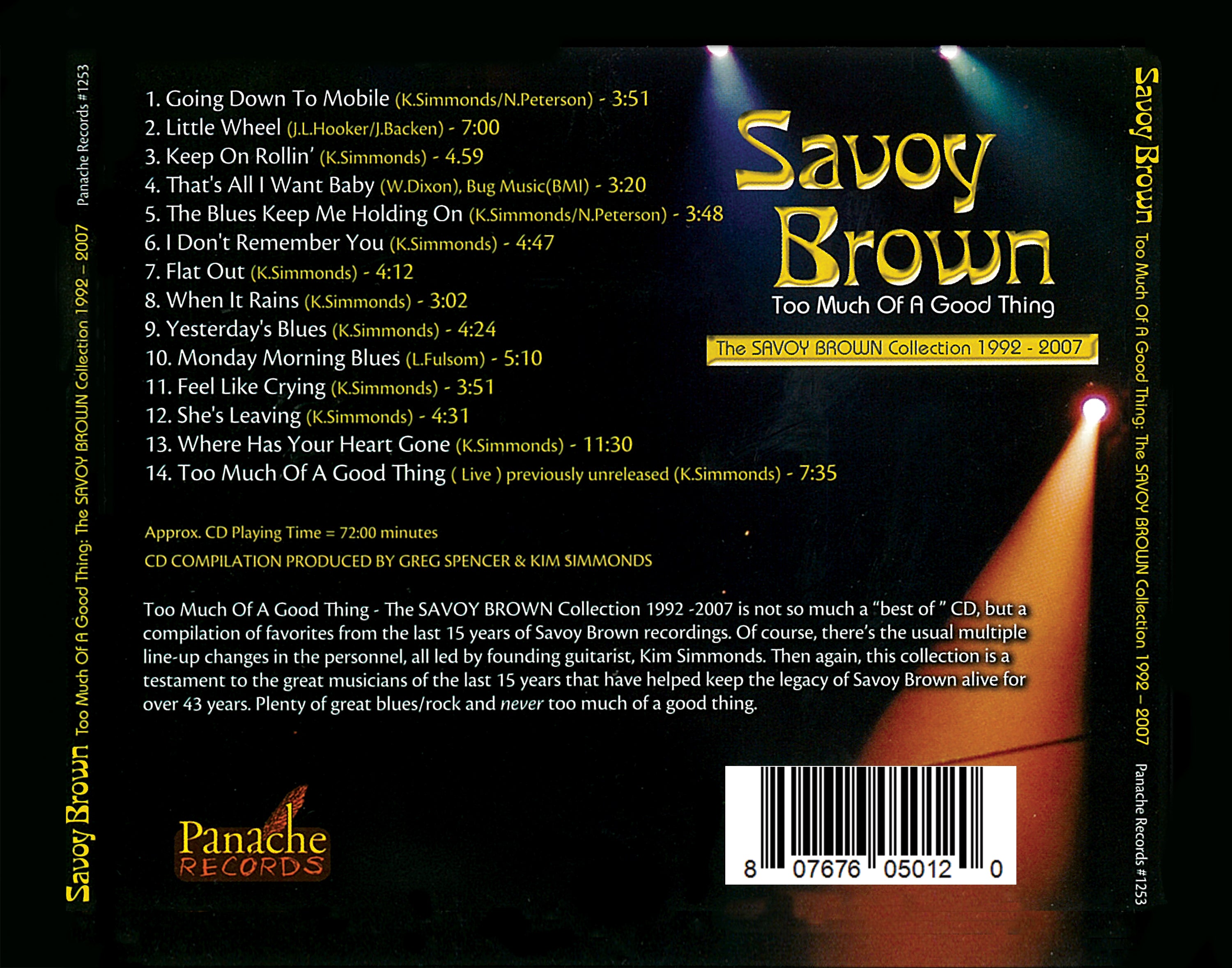 Savoy Brown - Too Much of a Good Thing: The Savoy Brown Collection, 1992-2007 (CD)