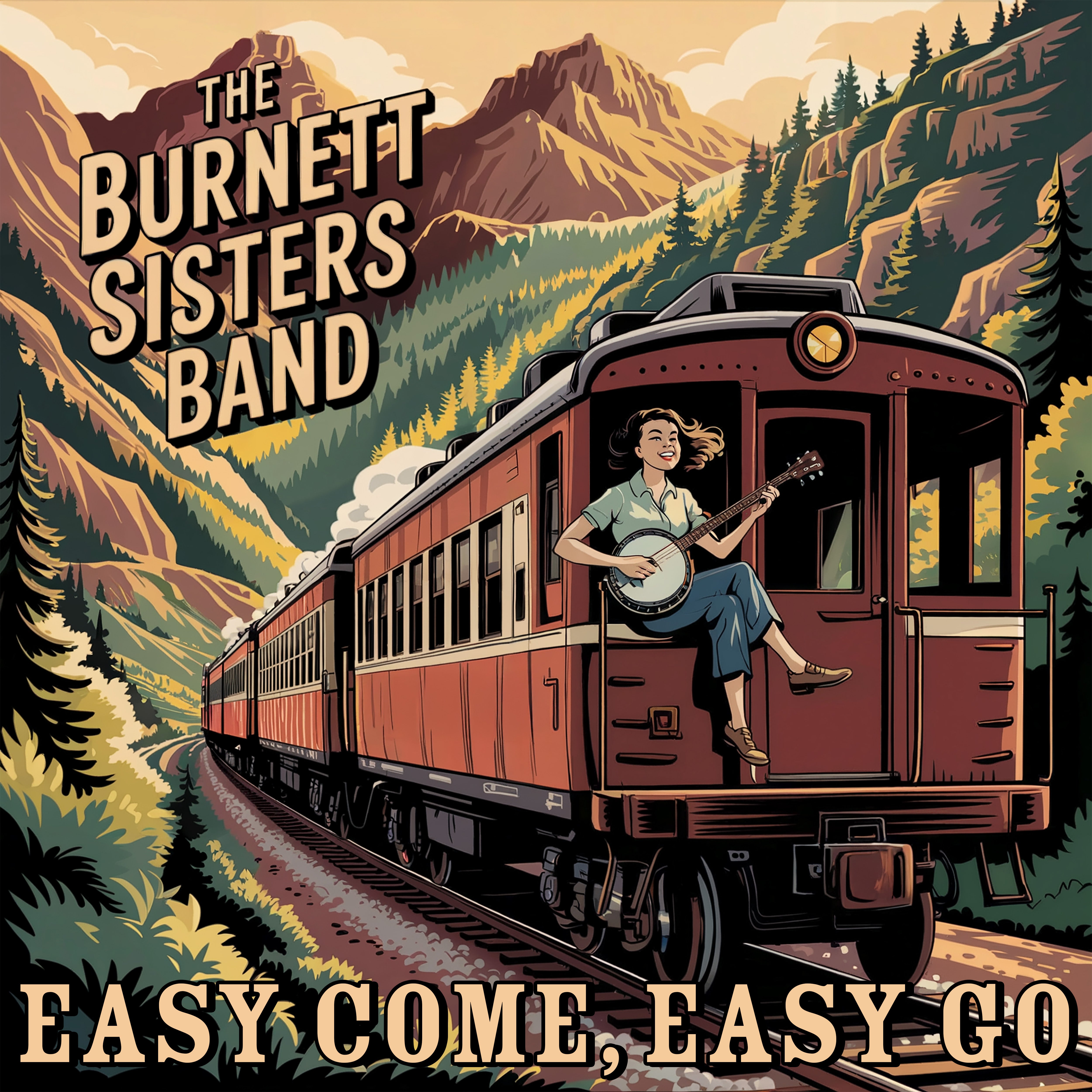 The Burnett Sisters Band - Easy Come, Easy Go (CD)