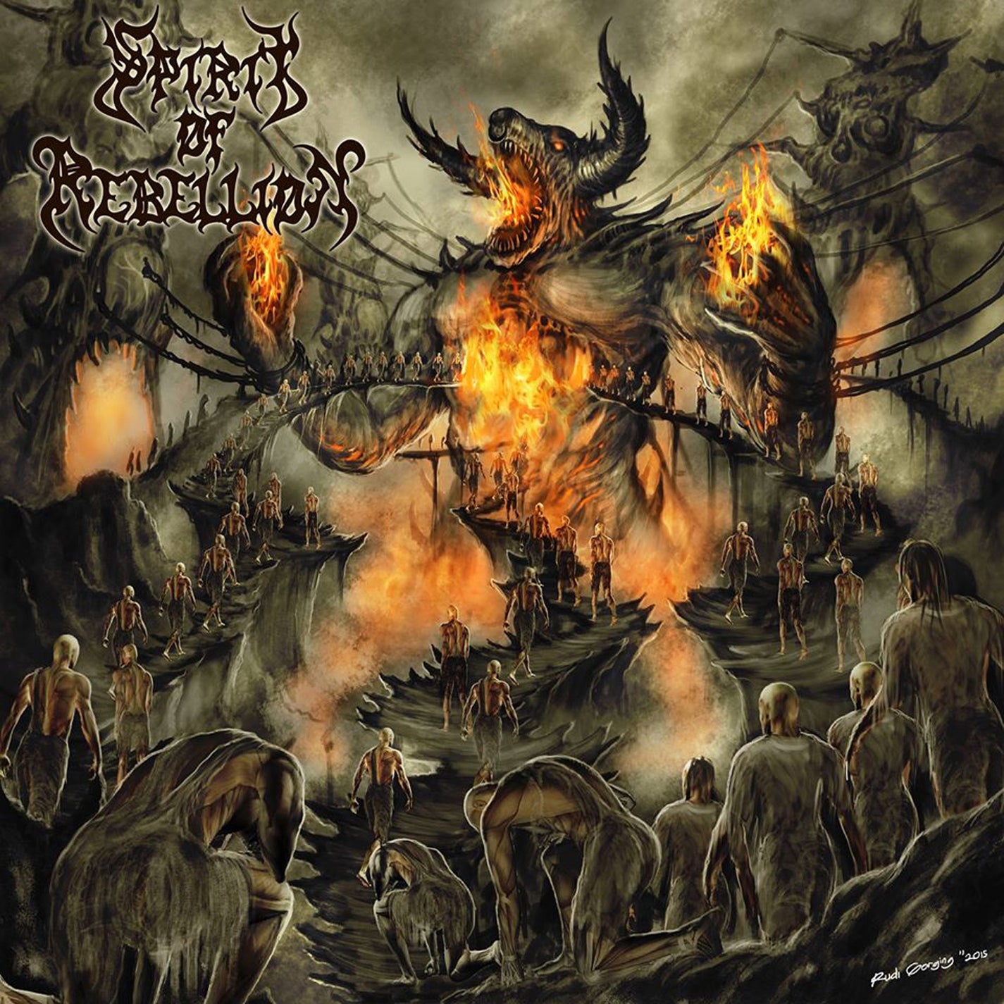 Spirit Of Rebellion - The Enslavement Process (CD)