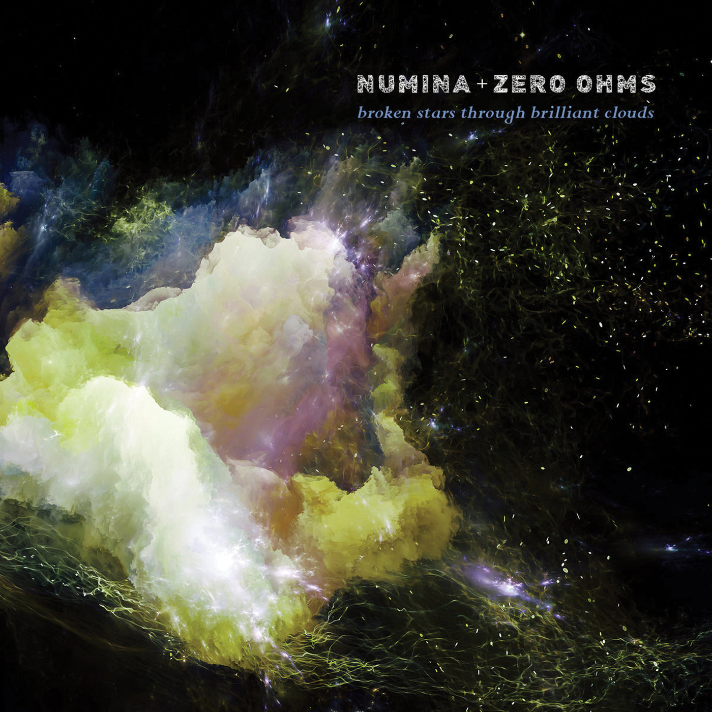 Numina & Zero Ohms - Broken Stars Through Brilliant Clouds (CD)