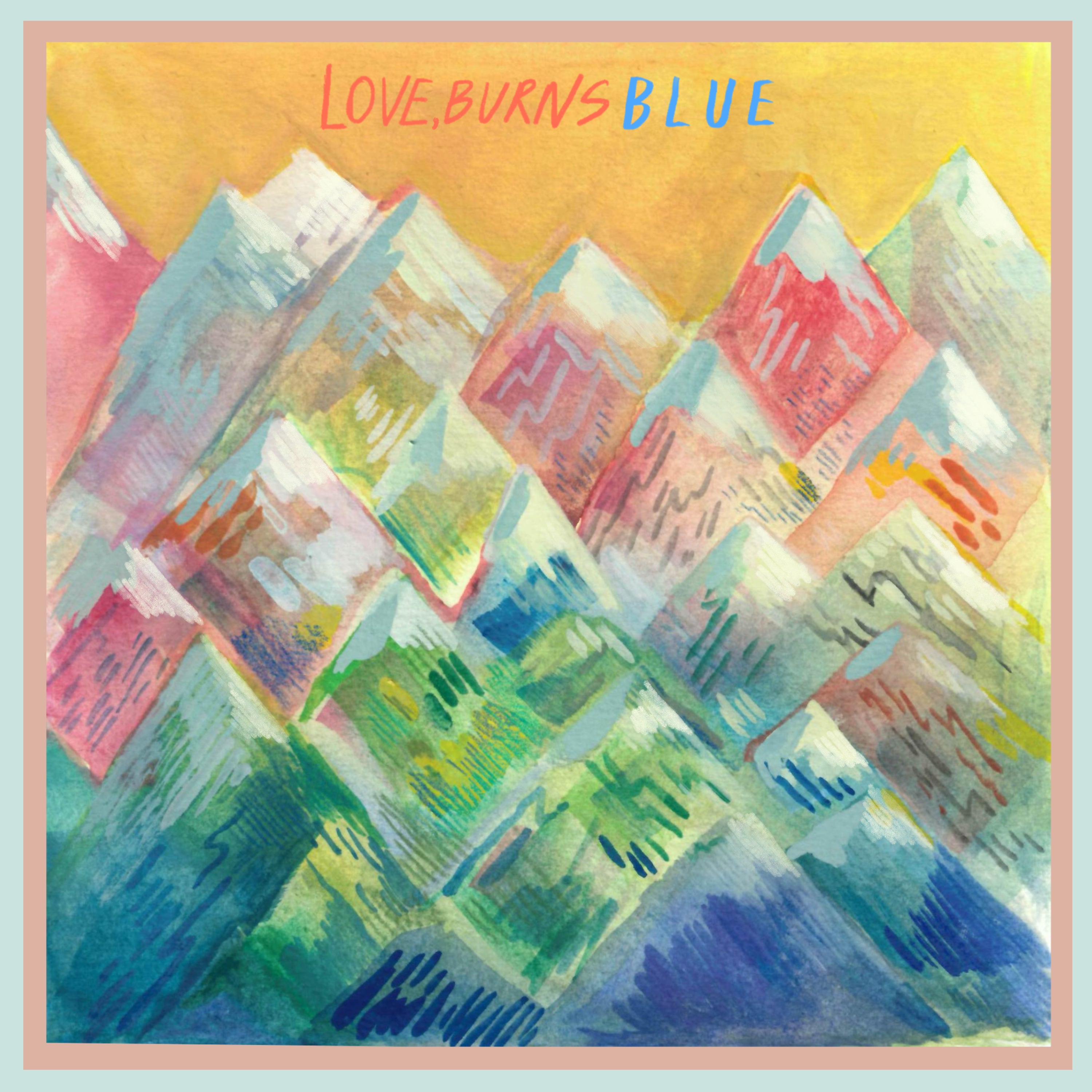 Love, Burns - Blue (LP)