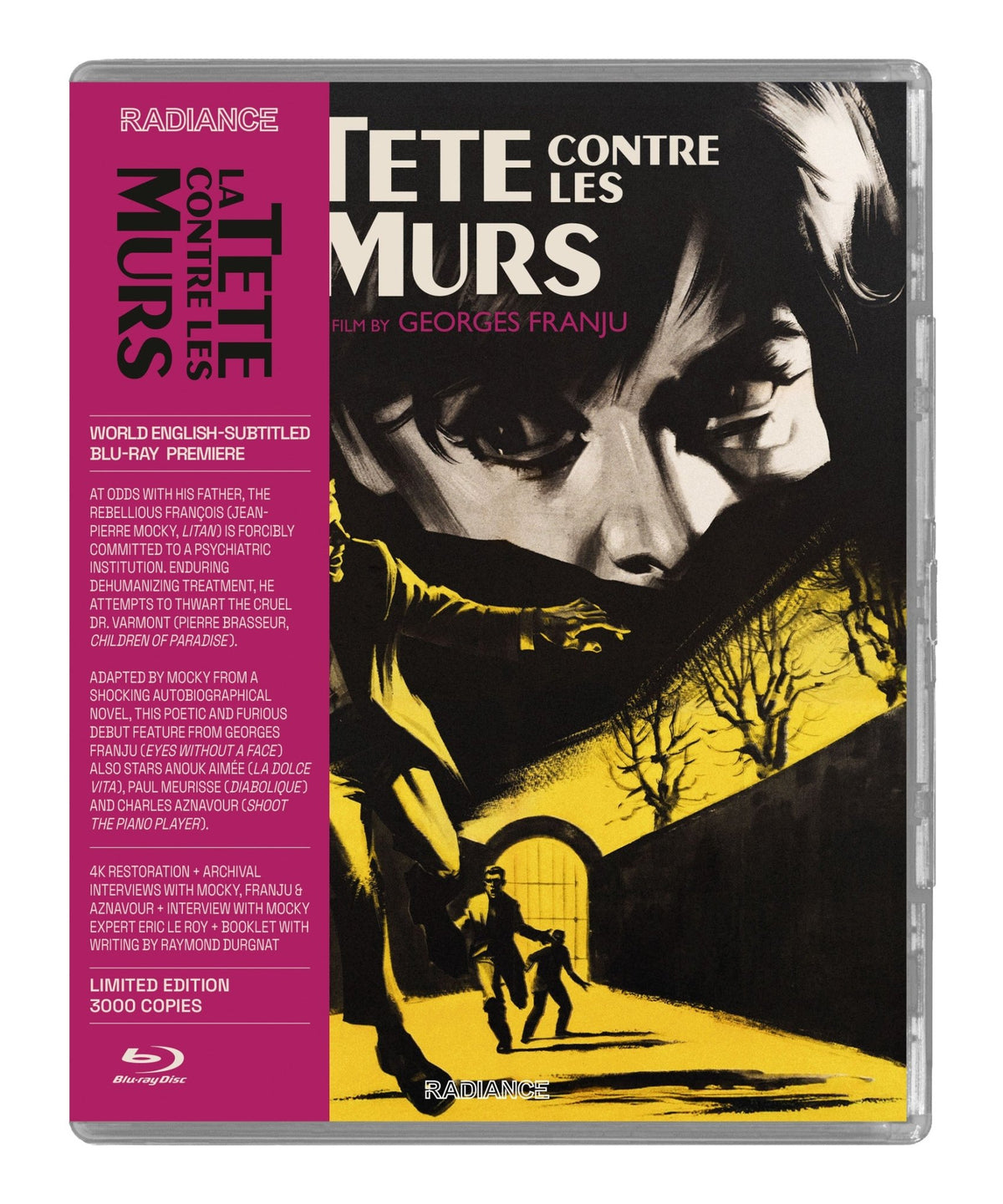 La tete contre les murs (Blu-ray)