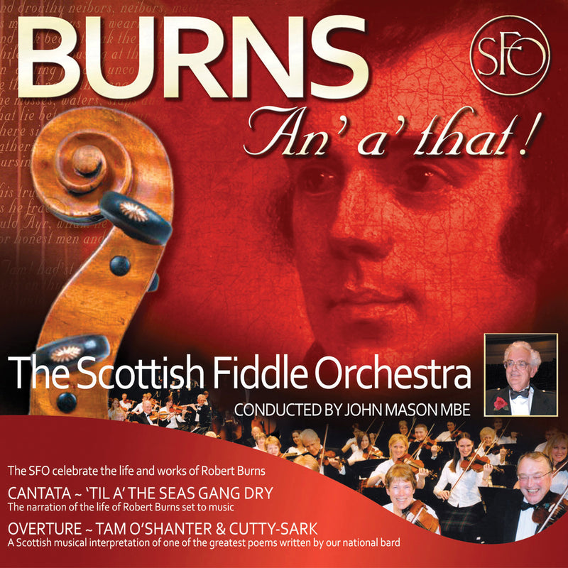 the Scottish Fiddle Orchestra - Burns An' A' That! (CD)