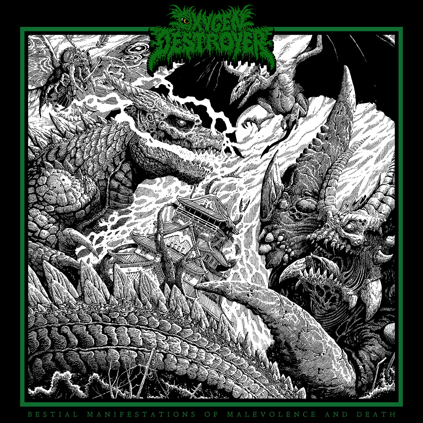 Oxygen Destroyer - Bestial Manifestations Of Malevolence And Death (CD)