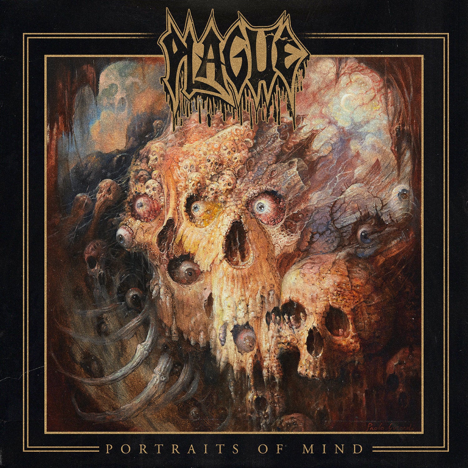 Plague - Portraits of Mind (Gold Vinyl) (LP)