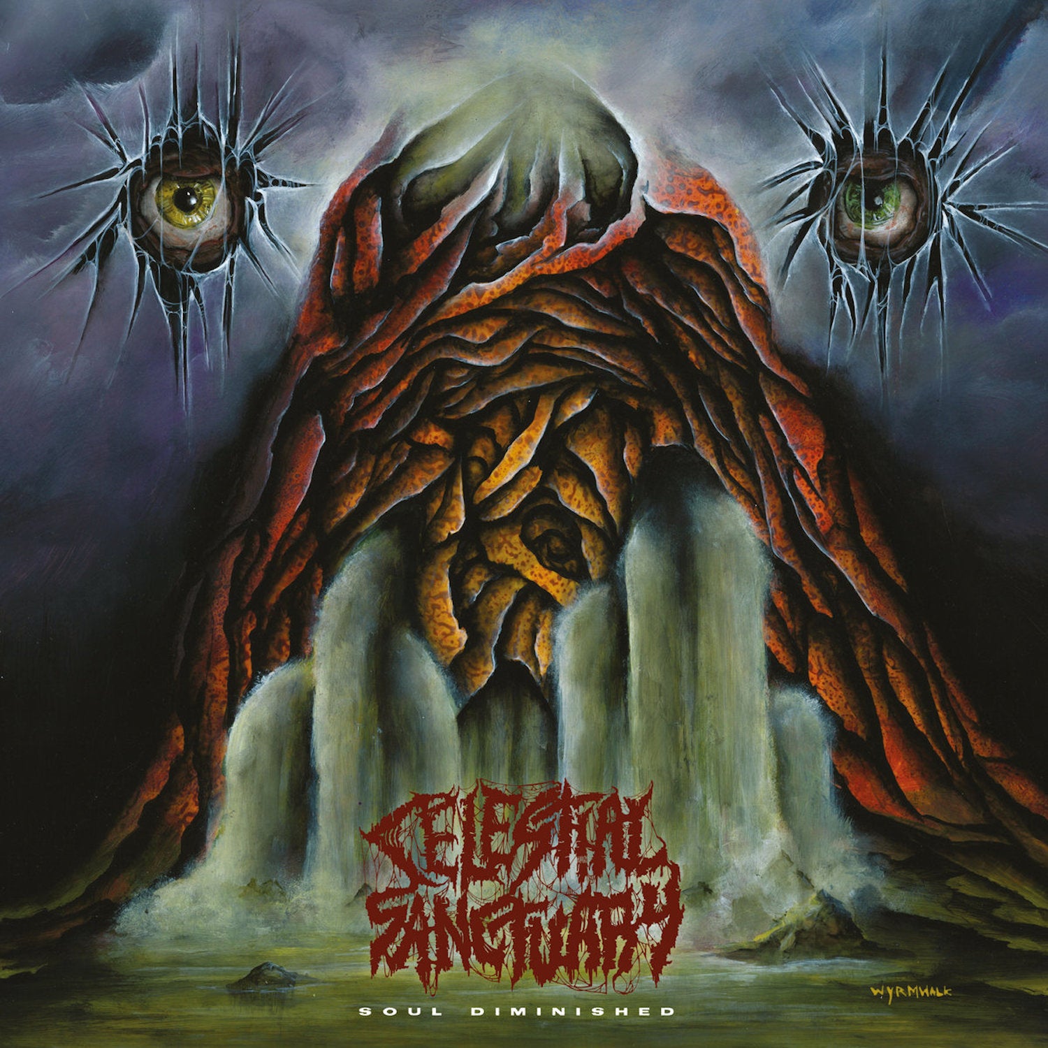 Celestial Sanctuary - Soul Diminished (Green / Orange Color Merge Vinyl) (LP)