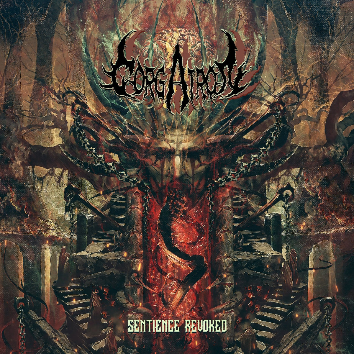 Gorgatron - Sentience Revoked [Special Half n' Half Splatter Edition] (LP)