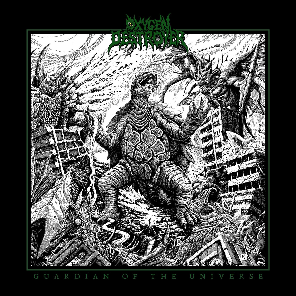 Oxygen Destroyer - Guardian Of The Universe (CD)