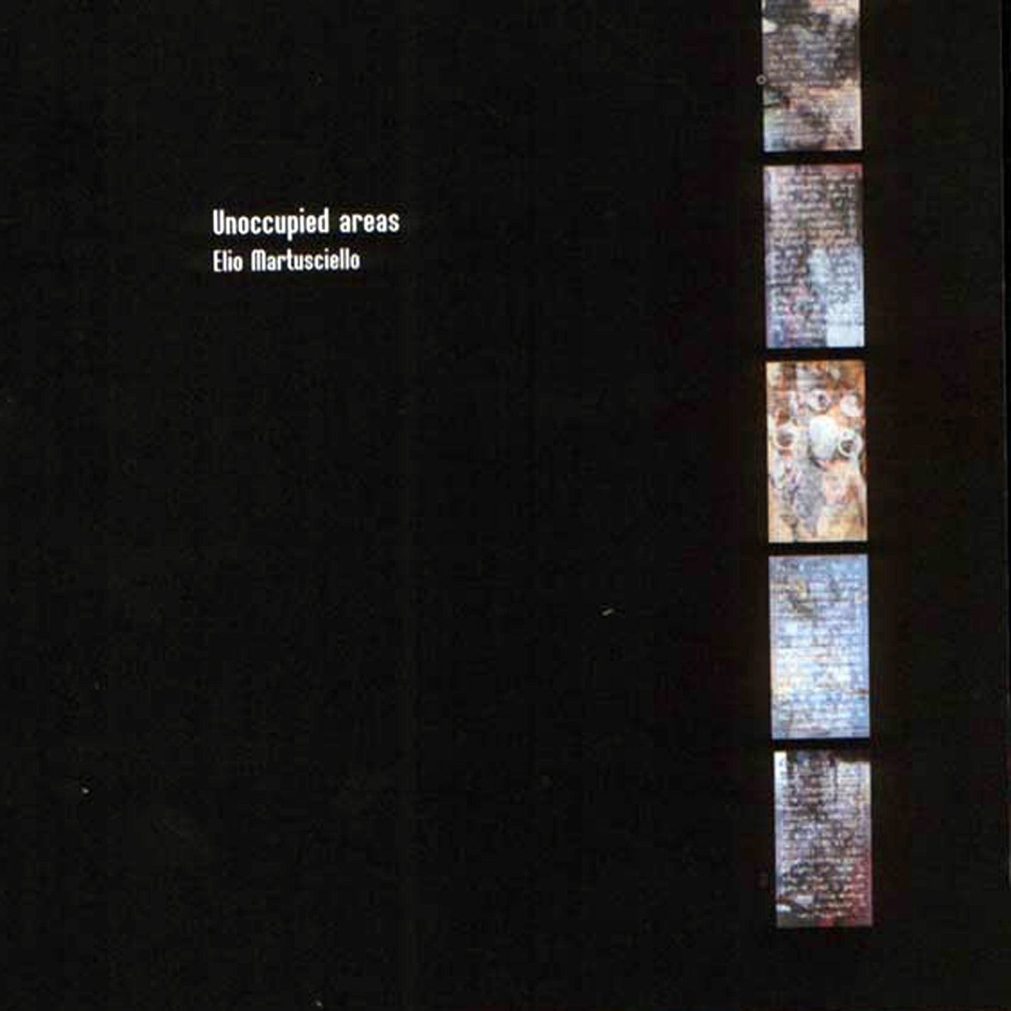 Elio Martusciello - Occupied Areas (CD)