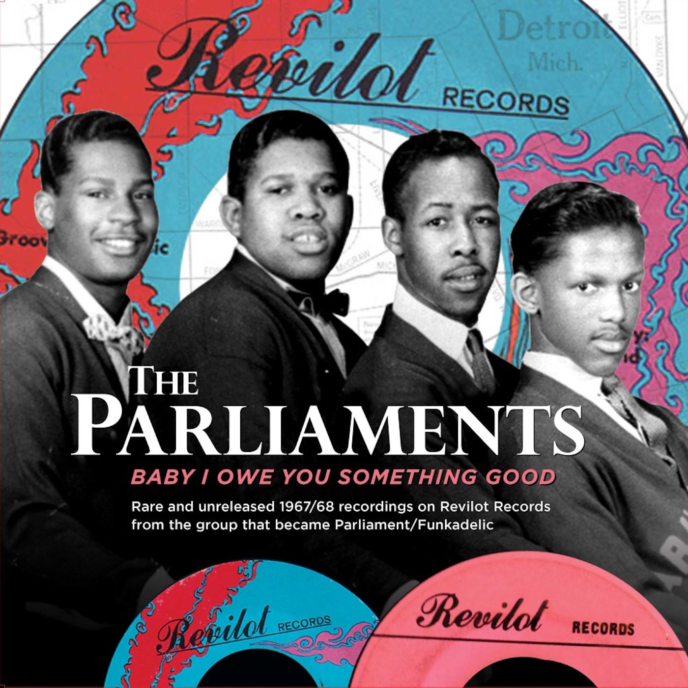 The Parliaments - Baby I Owe You Something Good (Black Vinyl) (10 INCH)