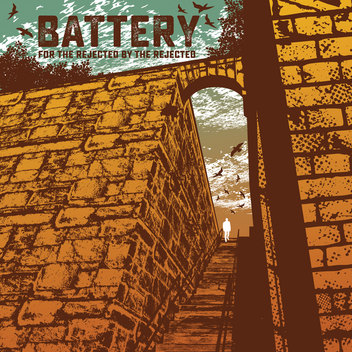 Battery - For The Rejected By The Rejected (LP)