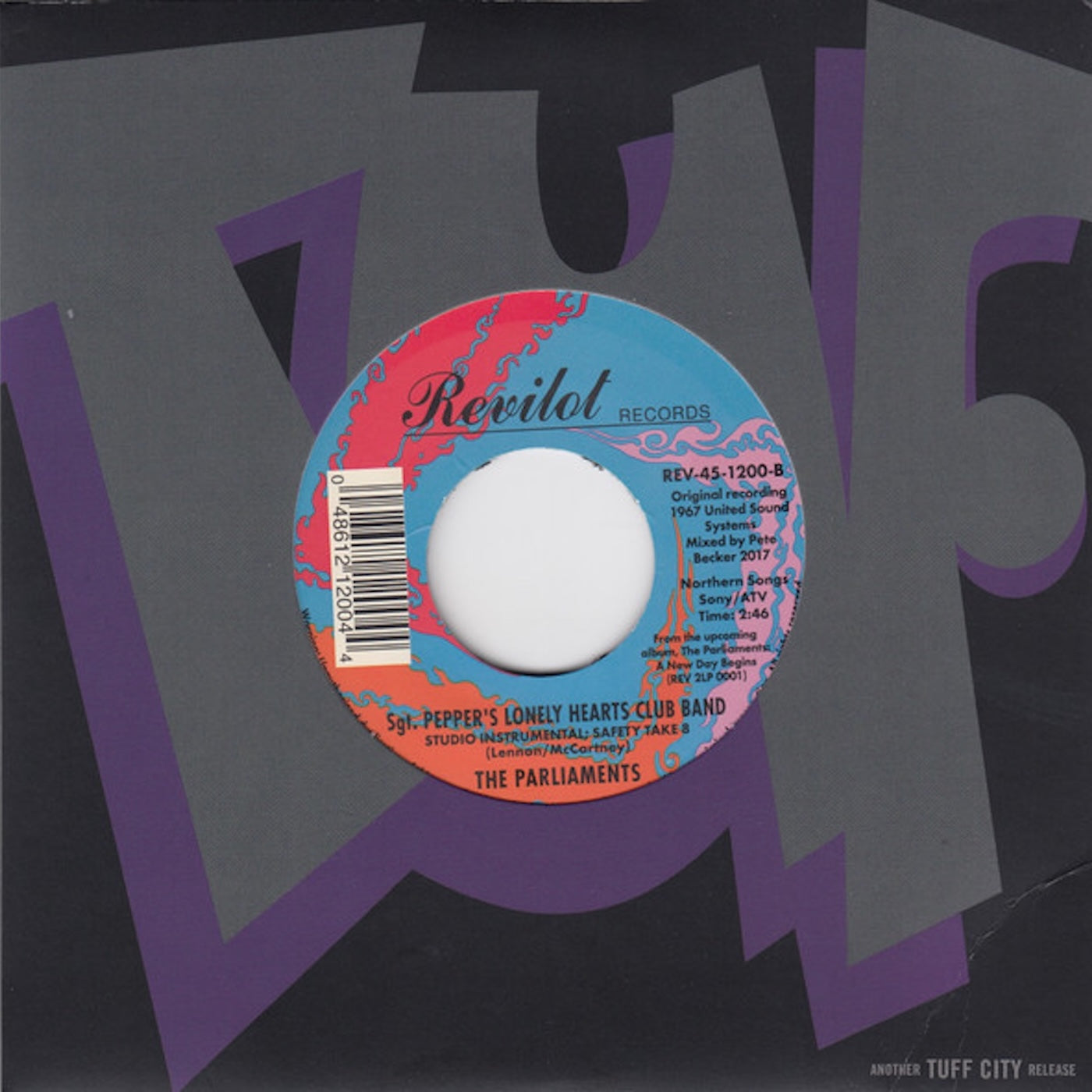 The Parliaments - Sgt. Pepper's Lonely Hearts Club Band (Black Vinyl) (7 INCH)