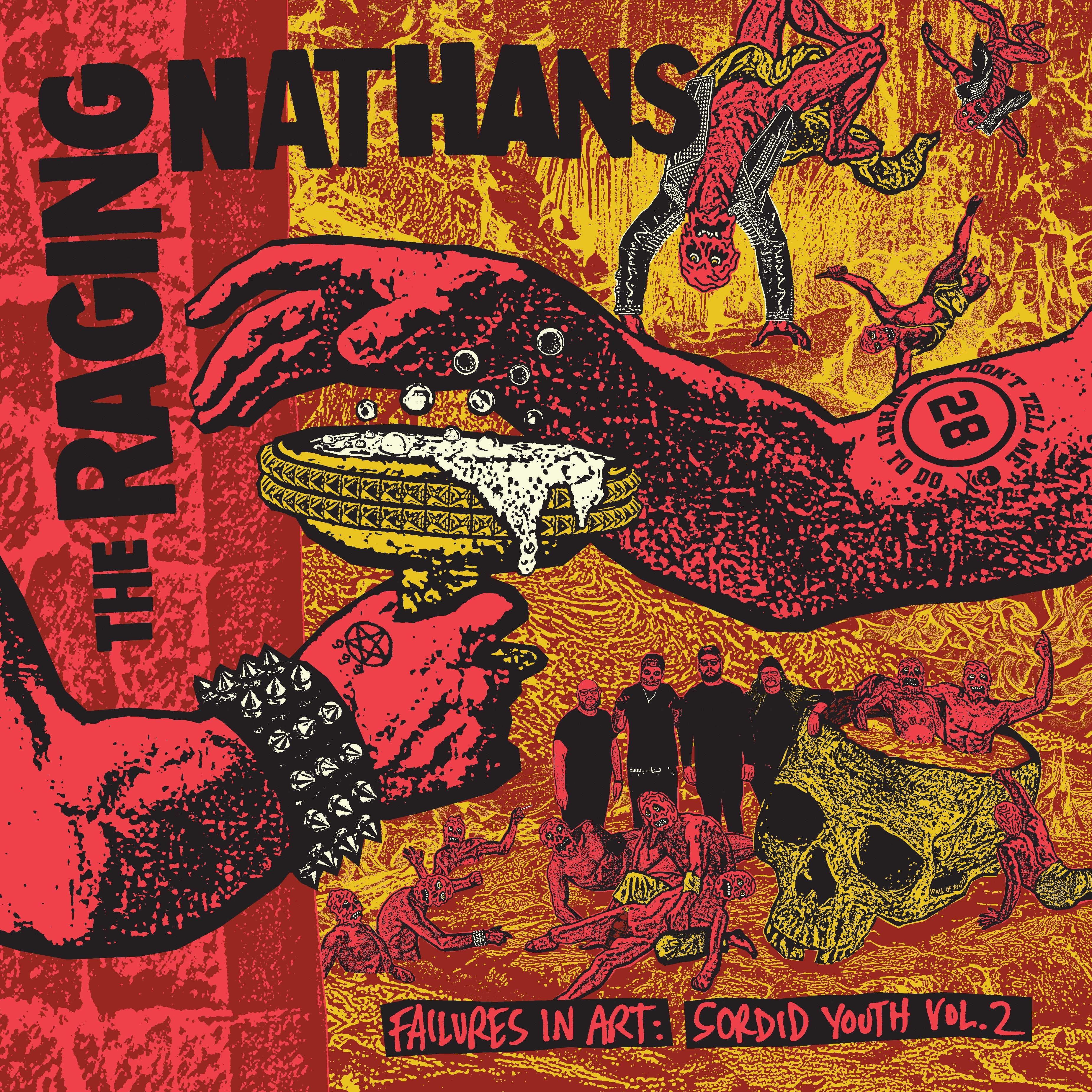 The Raging Nathans - Failures In Art: Sordid Youth Vol. 2 (LP)